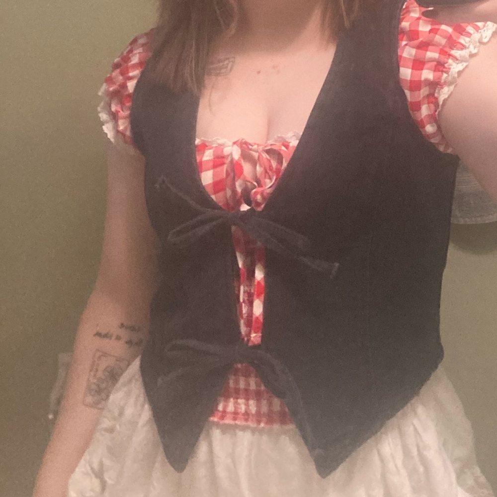 Black Demim vest